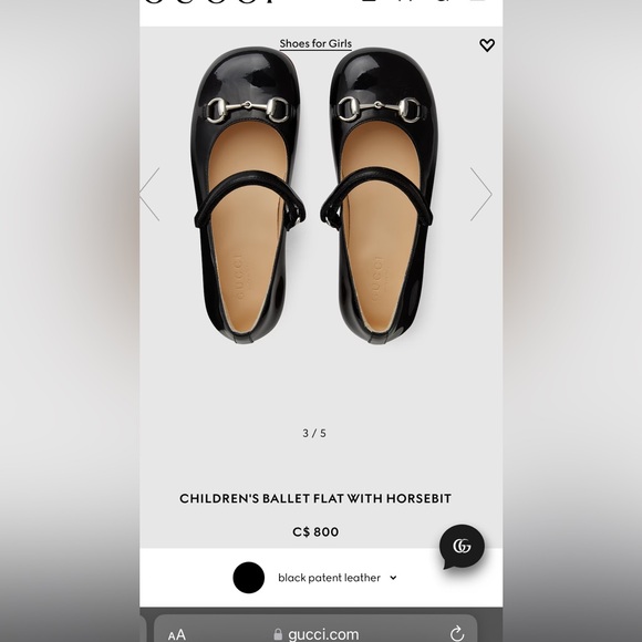 Gucci ballerina  shoe - Picture 8 of 8